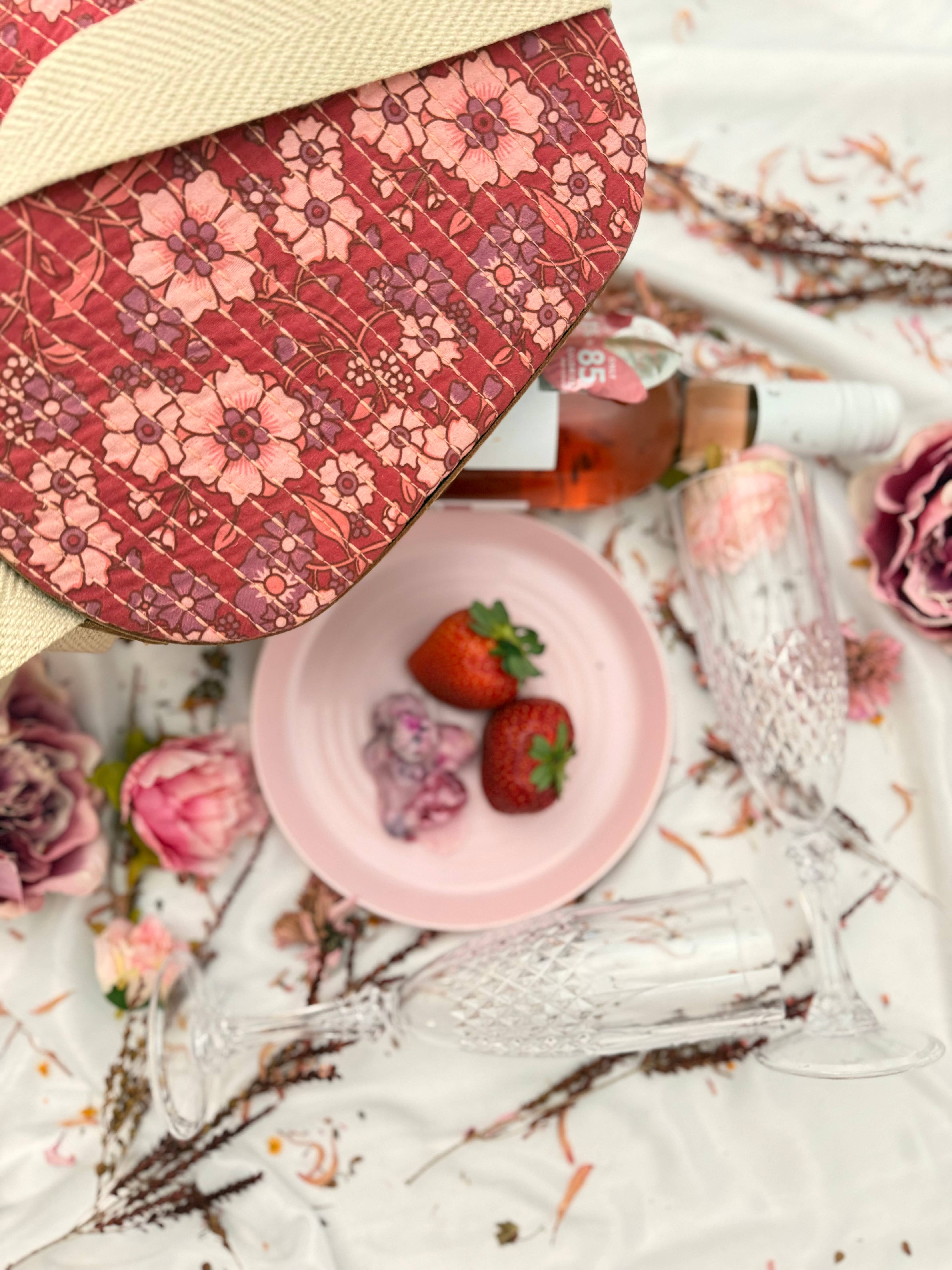 House of S K Y E - Wholesale Cooler/cooler bag - WANDERER COOLER BAGS-RASPBERRY3