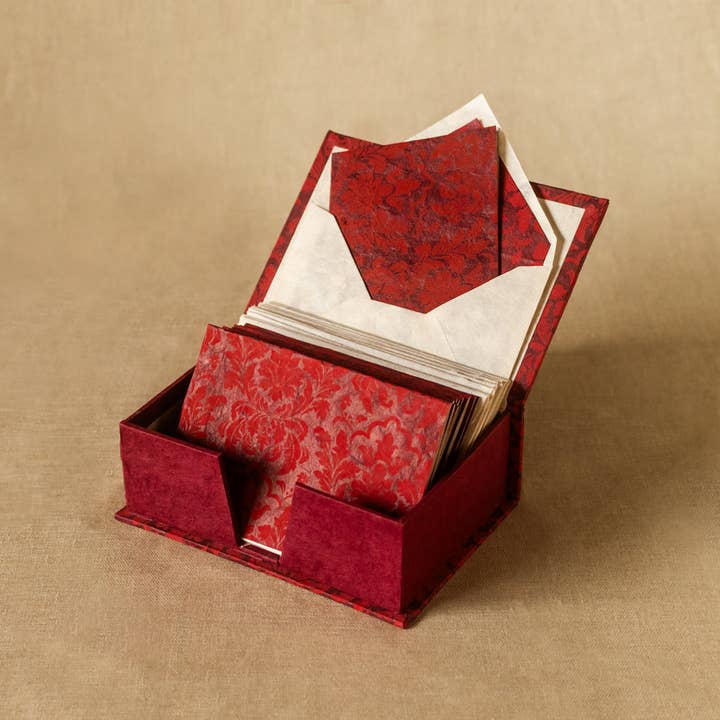 Zetta Florence - Wholesale Stationery/Notecard Set - Lokta Boxed Card Set6