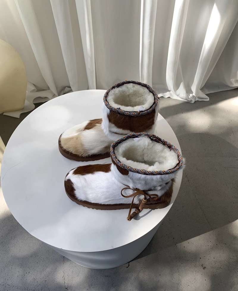 MOGSki LLC – wholesale Snökängor - Dam – Damers avslappnade och mångsidiga varma enkla snöstövlar4