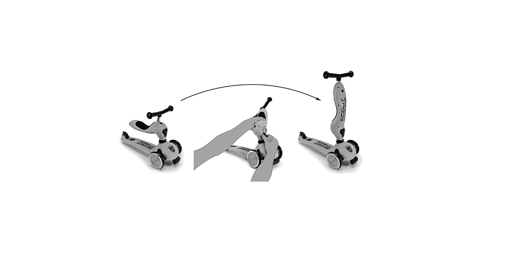 Scoot & Ride - Vente Vélo et trottinette – enfant - STARTER : Pastels de couleurs mixtes Scoot and Ride Highwaykick 11