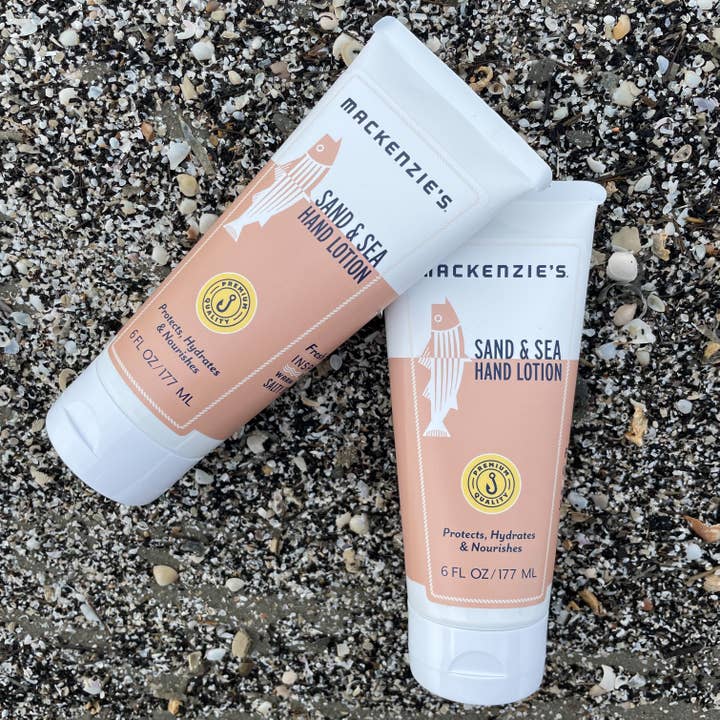 MacKenzie's Fisherman - Wholesale Hand Cream/Lotion - Sand & Sea Hand Lotion- 6 fl oz (12 qty)2