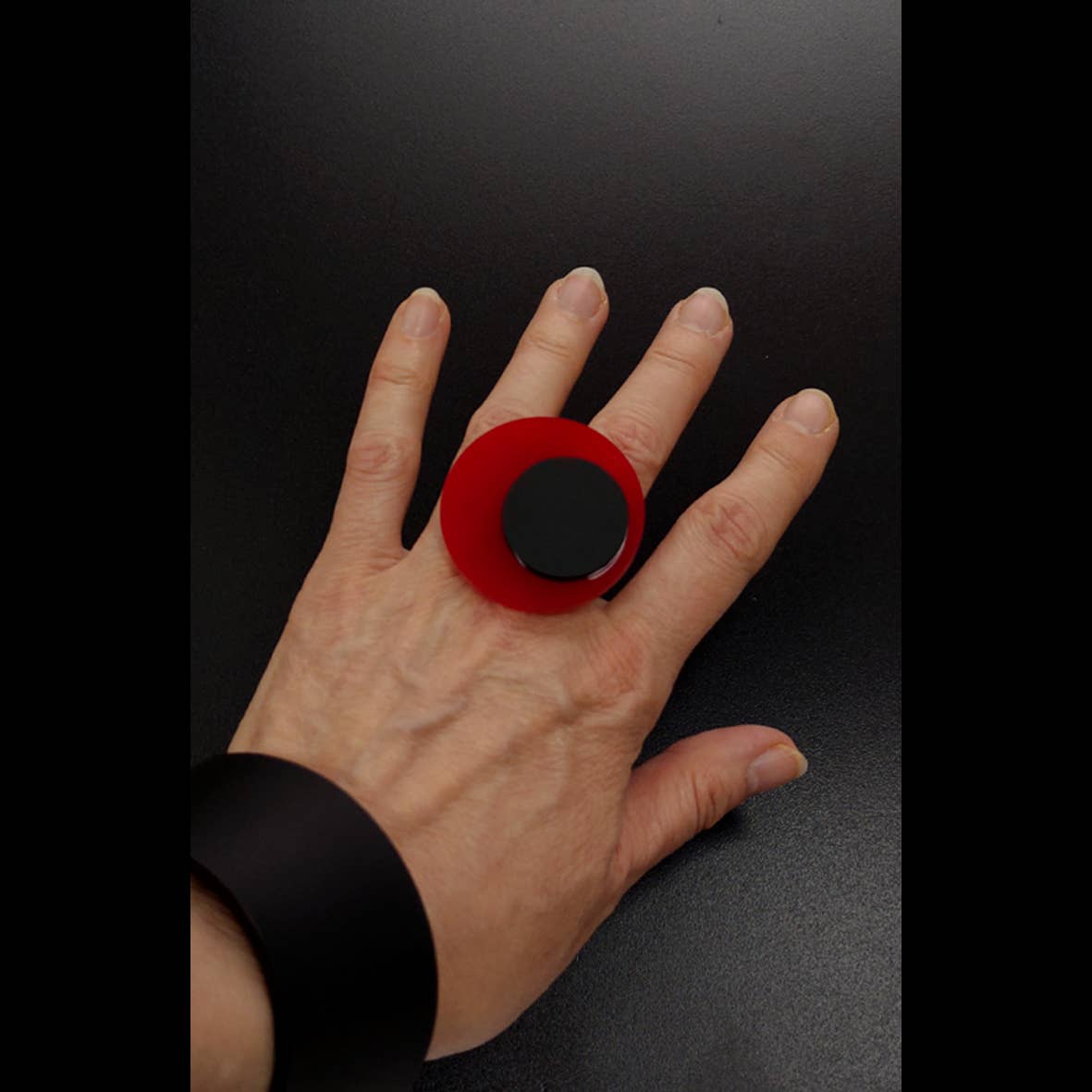 ALEX+SVET - Vente Bague de cocktail/de cérémonie - Bague acrylique LINA PC gamme PRIMARY COLOR6