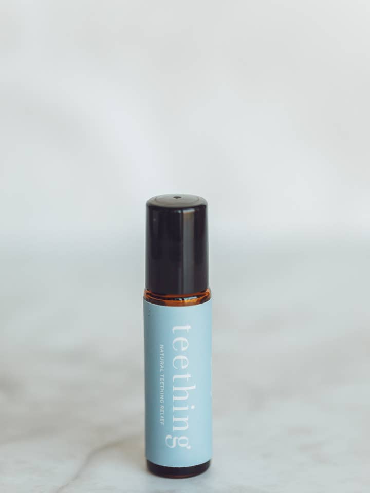 Teething Essential Oil Rollerball for wholesale by Balanced Home Apothecary