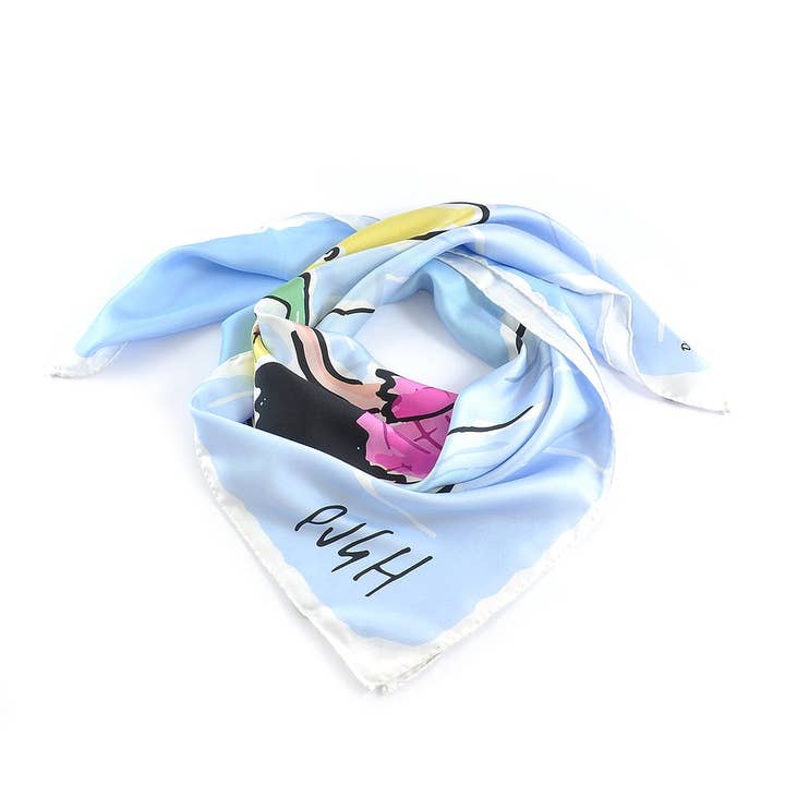 No new Messages Square Scarf for wholesale by David Watson