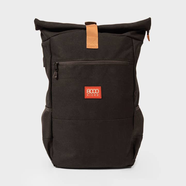 Everyday Hemp Backpack in Black for wholesale by 8000Kicks