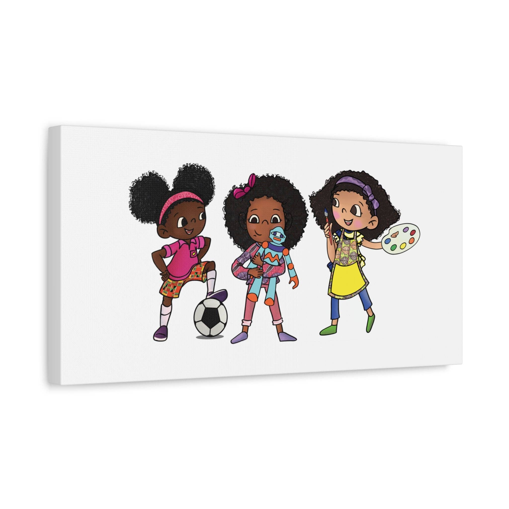 Ikuzi Dolls - Wholesale Art Print - Kids & Baby - Kids' Canvas Wall Art - Playful Characters for Creative Spaces75