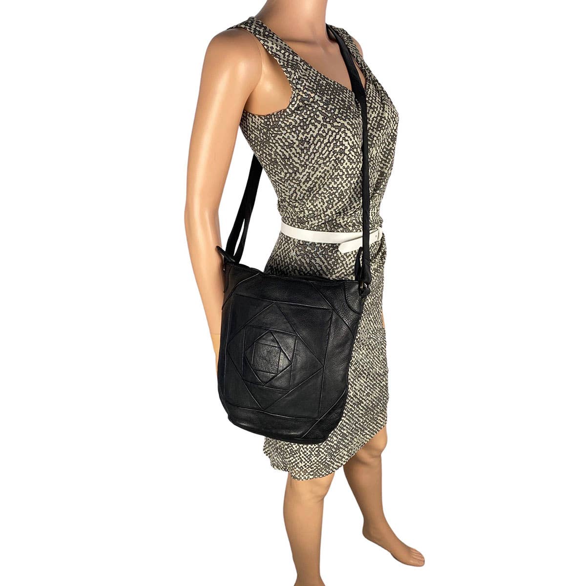 Arrigo - Wholesale Crossbody Bag - Women's - Arrigo Ladies Crossbody Shoulder Washed Leather4