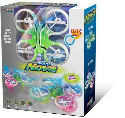 Odyssey Toys - Wholesale Drone - Nightnova LED Light Quadcopter Drone2