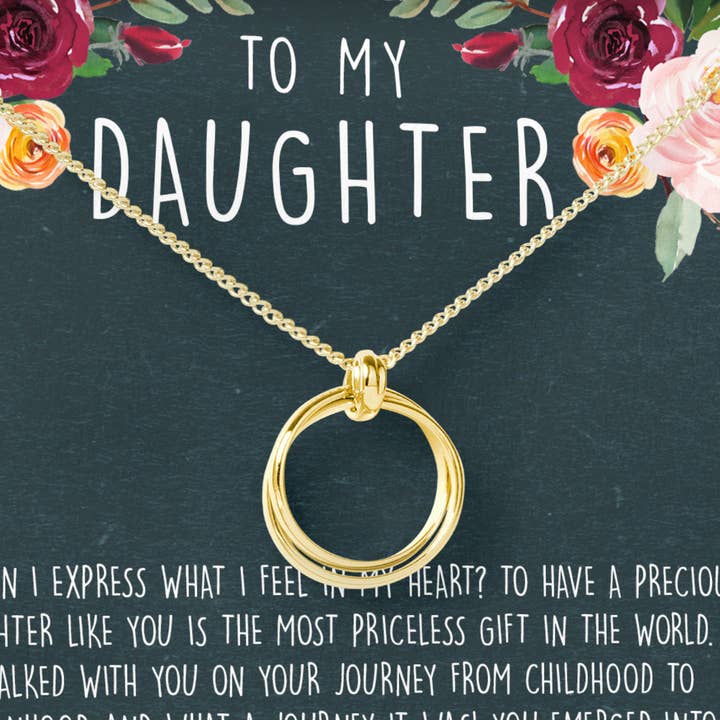 Daughter Necklace for wholesale by Dear Ava