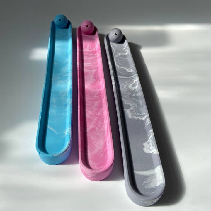 AlphaGrayArt - Wholesale Incense Holder - Jesmonite Pour Incense Stick Burner| Incense Stick Holder5