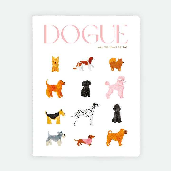Dogues - Monthly Planner for wholesale by ALL THE WAYS TO SAY - USA