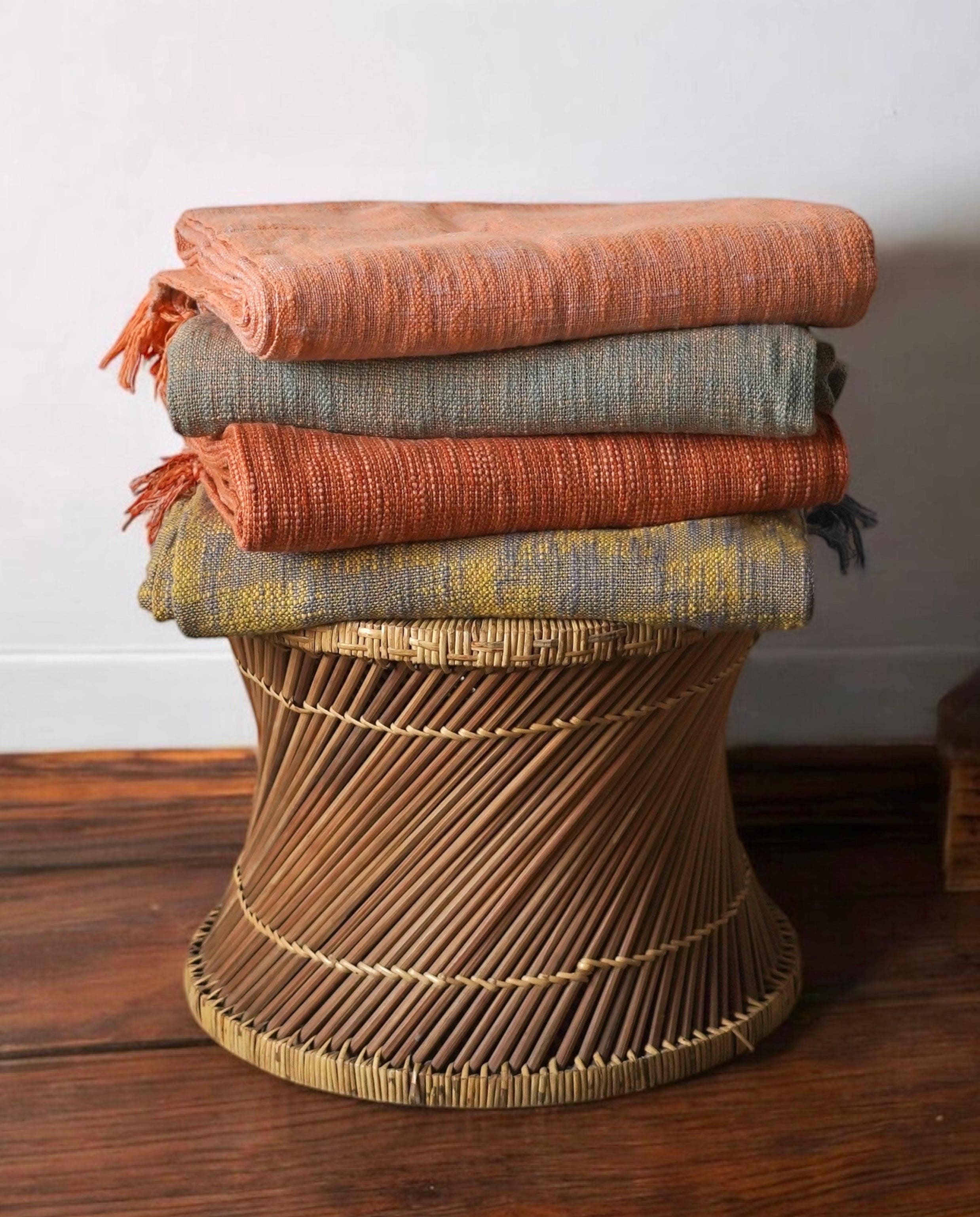 Annahmol – wholesale Bedding set – Natural Dye/Organic Cotton Bed Cover/Blanket/Throw (97x65in)6