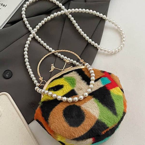 Contrast Color Zipper Crossbody Bags Handbags for wholesale on Faire9