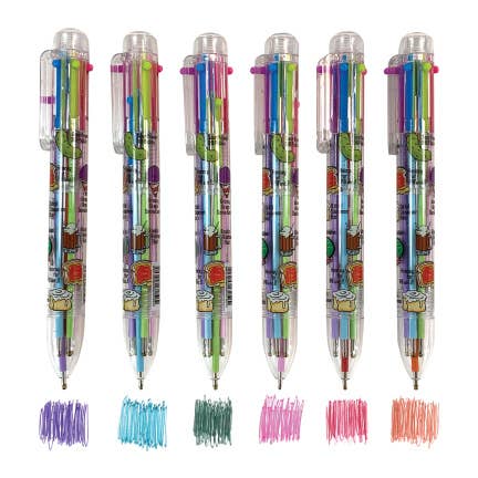 Geddes - Wholesale Pen - Scent-sibles Scented 6-color Pen 12/dsp