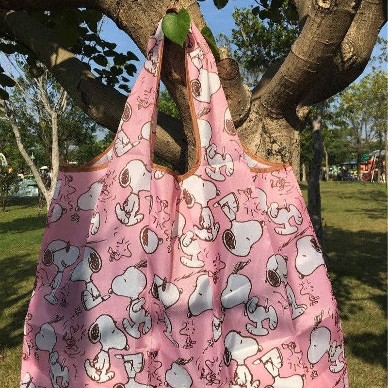 FurDecoration – wholesale Grocery/shopping bag – Creative Printed Foldable Single-Shoulder Shopping Bag1