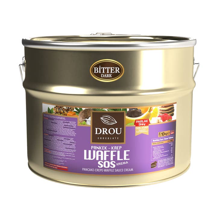 Drou Donkere Chocoladesaus voor Wafel, Crêpe & Pannenkoek (10kg) voor wholesale door Aladdin