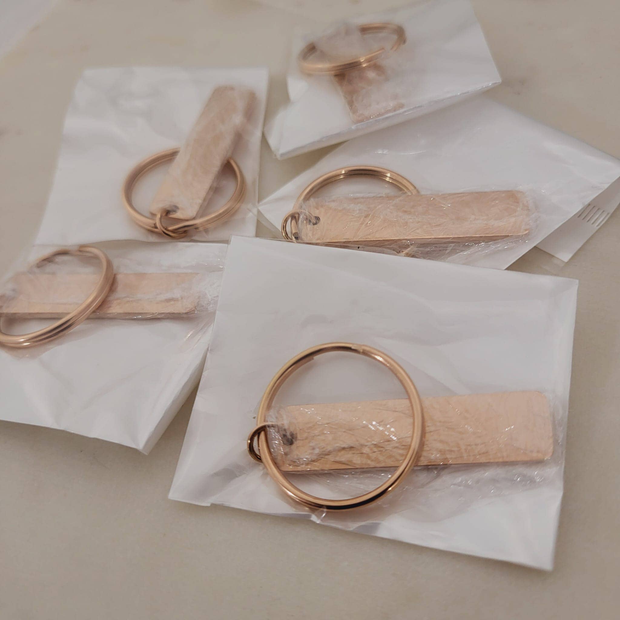 SoulfulMemory - Wholesale Keychain – Unisex - Rectangular Steel Keychain Laser Engravable Blanks Keyrings2