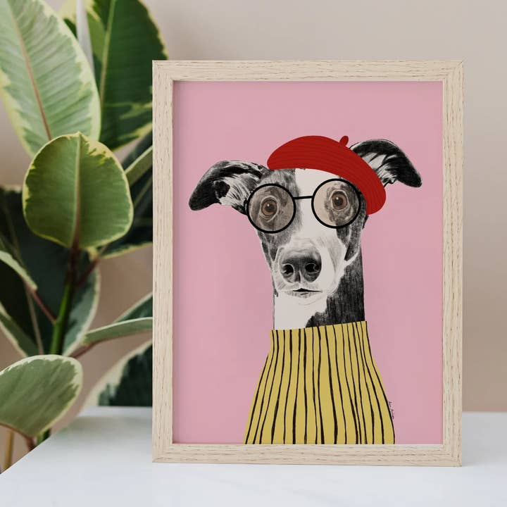 El buen limón - Wholesale Art Print -  "Dog portrait III" art Print 2