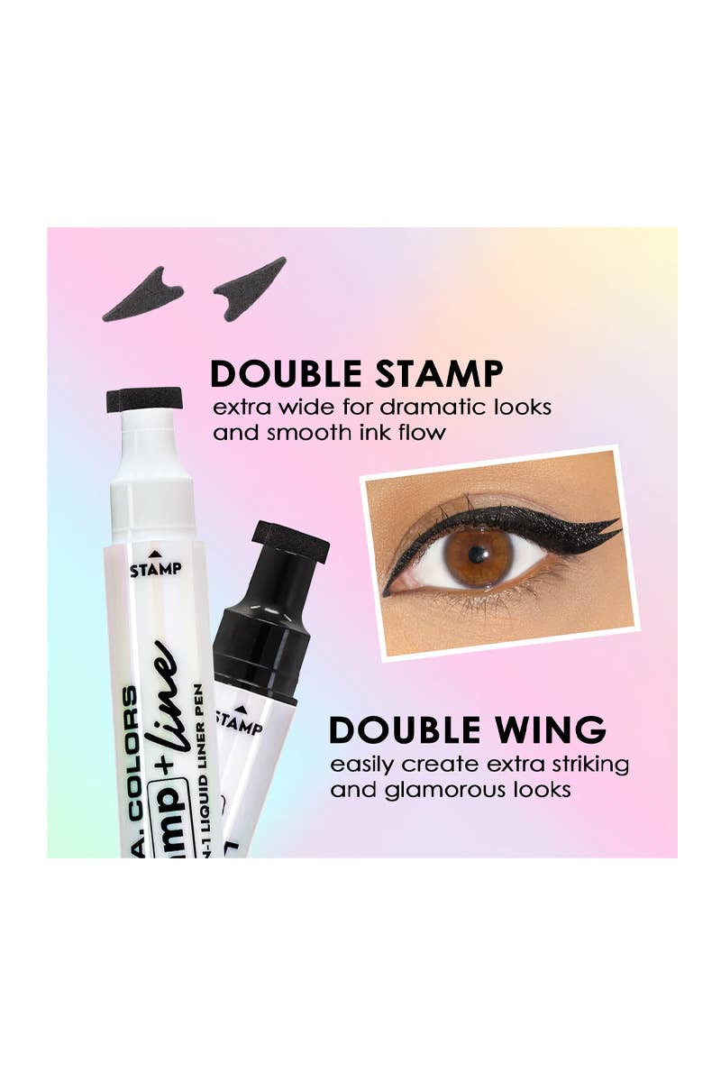 PINEAPPLE Beauty – wholesale Eyeliner/pencil – LA Colors CPD528 Stamp & Line Eyeliner Display - 24 pcs8