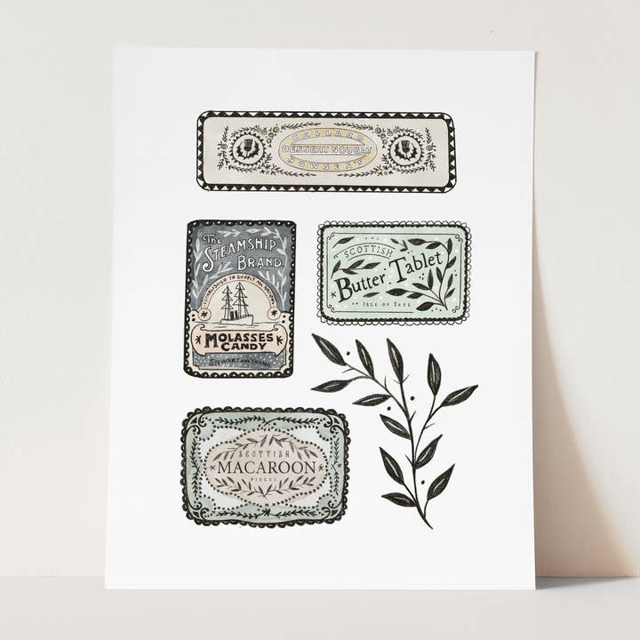Scottish Sweetie Print pour la vente par Juniper Press