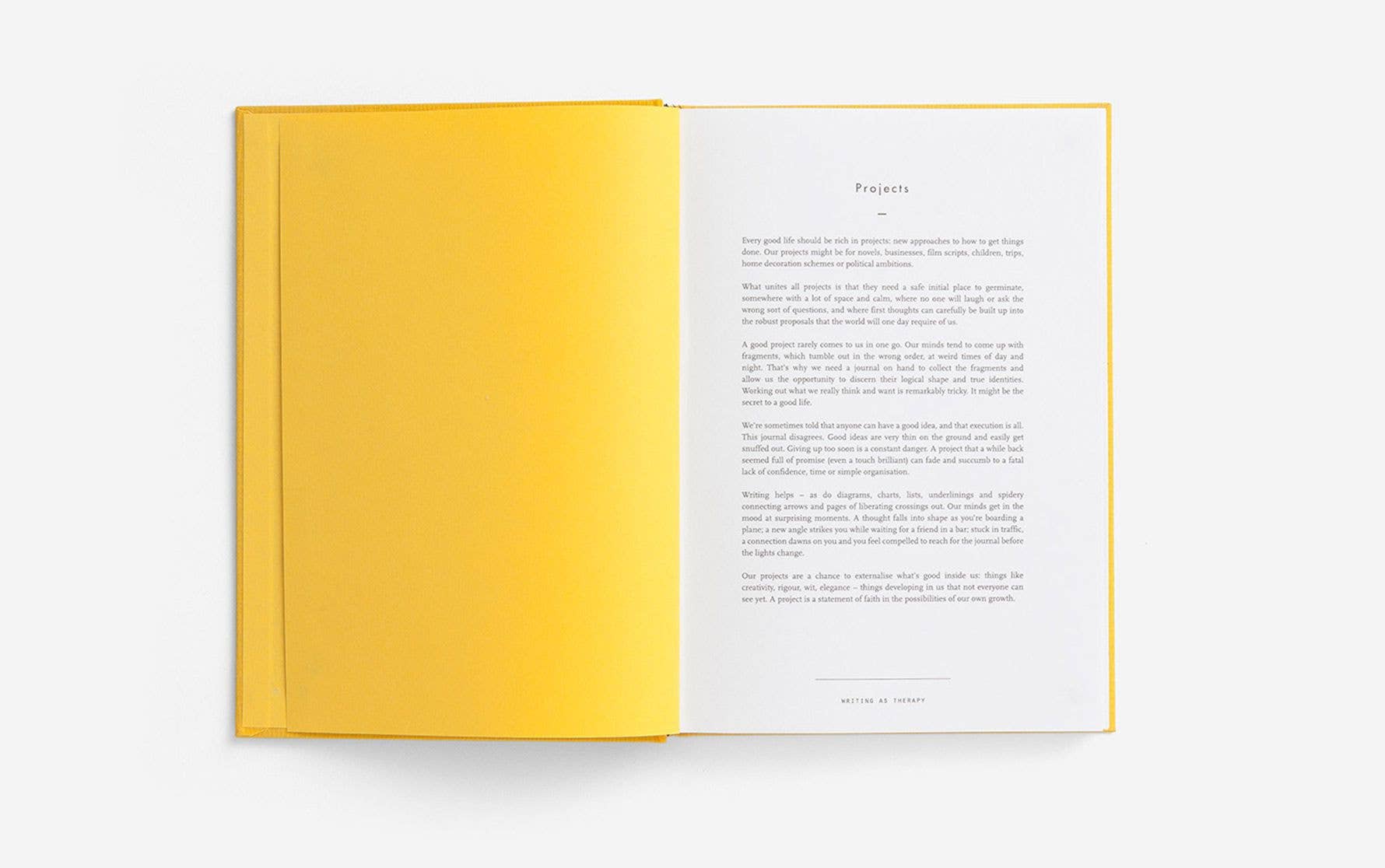 The School of Life – wholesale Journal och dagbok – Journal för skrivterapi, Projects1