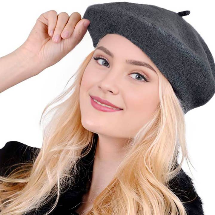 Sensibling Corp. - Wholesale Beret – Women's - 12PCS - Classic French Style Winter Knit Beret Hats3