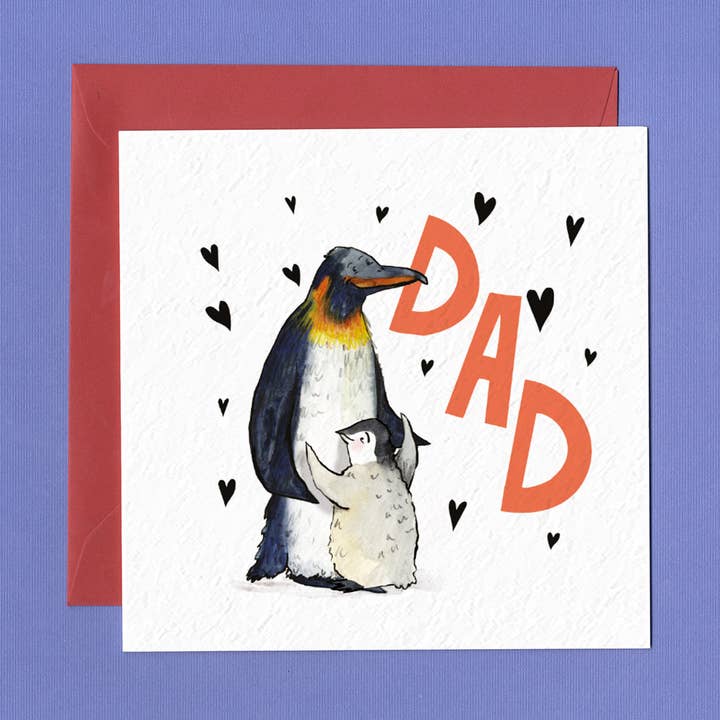 Pinguino Padre 1 per la vendita all'ingrosso da parte di Half Pint Print