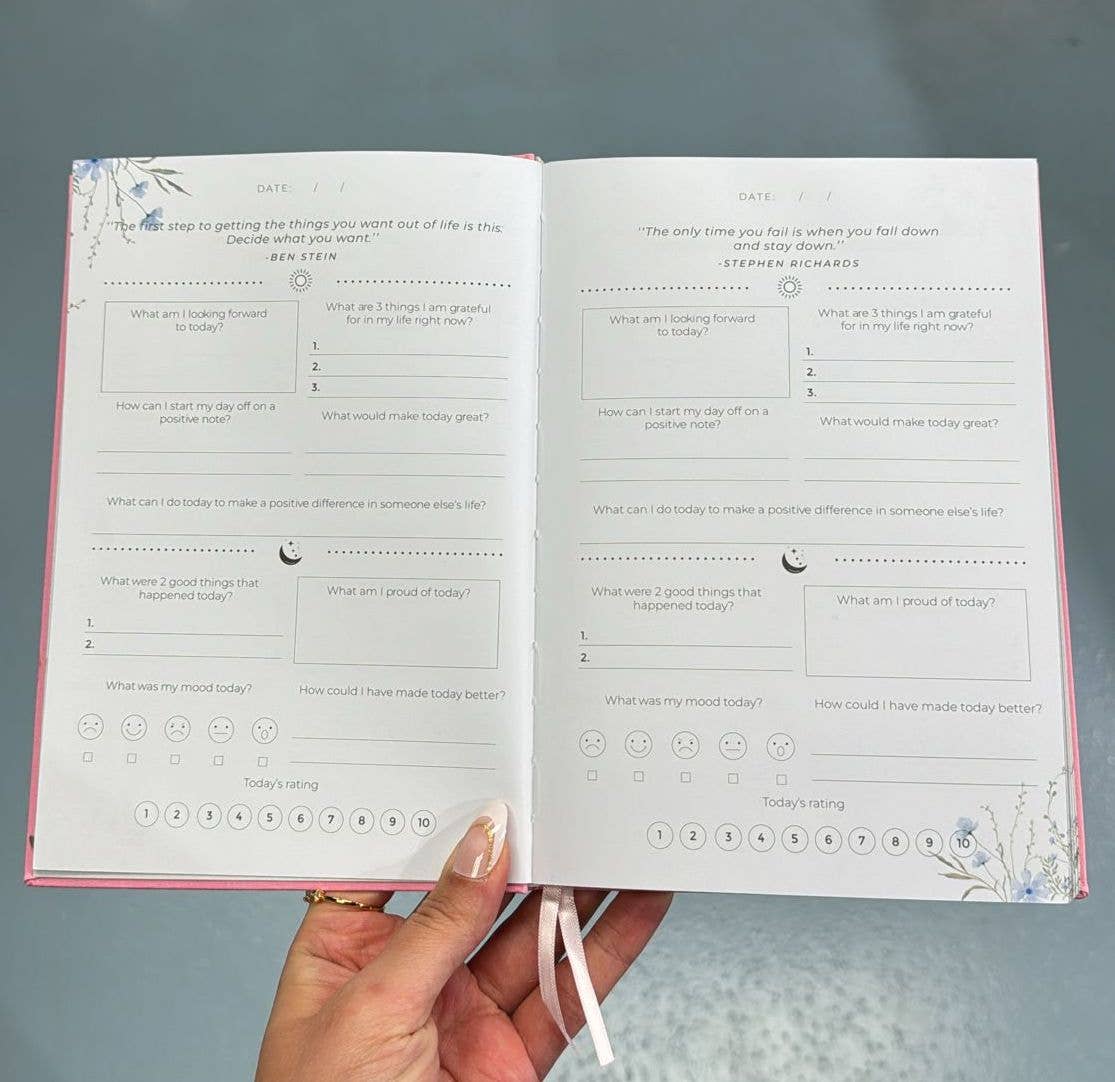 Gypsy Soul - Wholesale Journal/Diary - Self-Care Daily Journal - 4 Pcs11