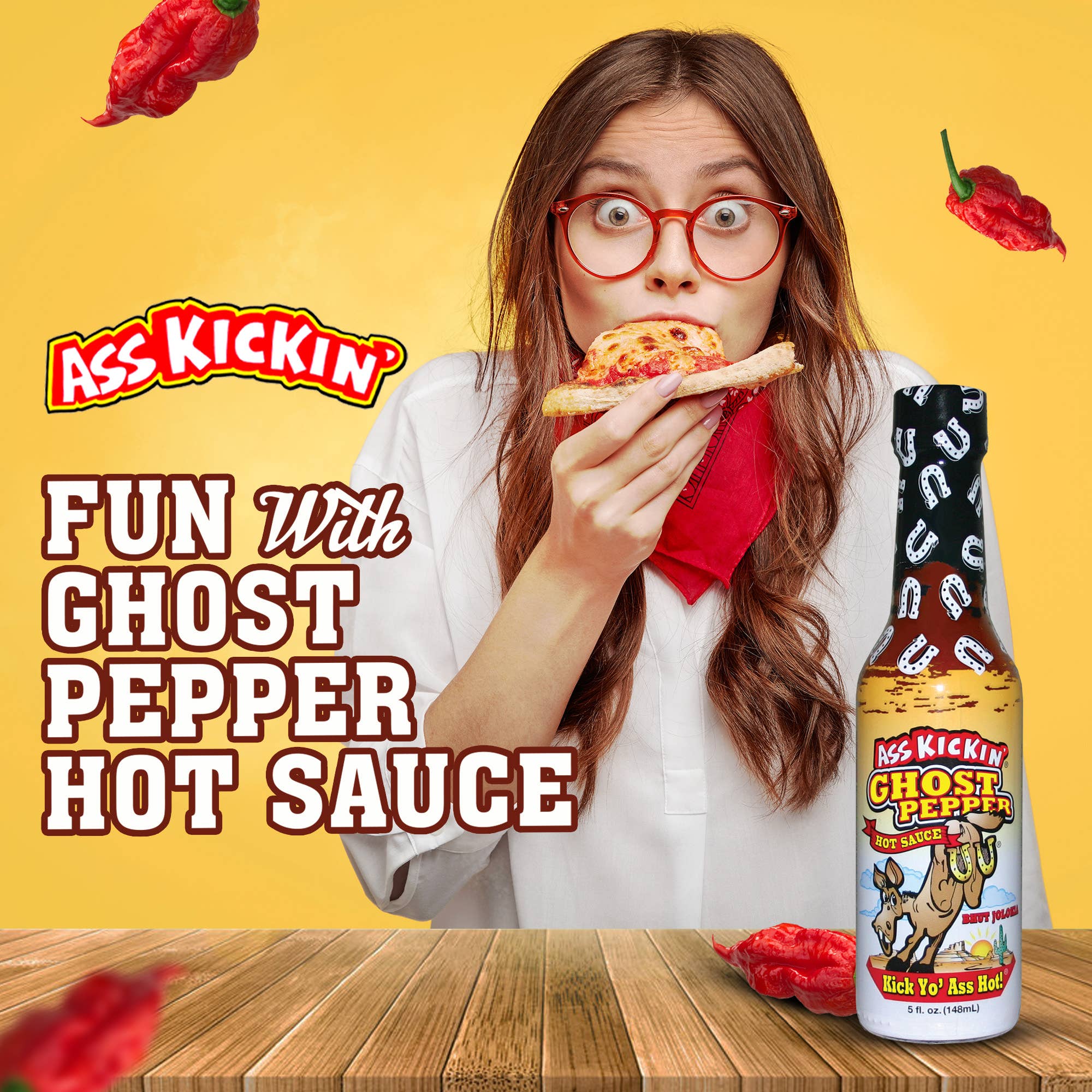 Southwest Specialty Food - Wholesale Hot Sauce - Ass Kickin’ Ghost Pepper Hot Sauce3