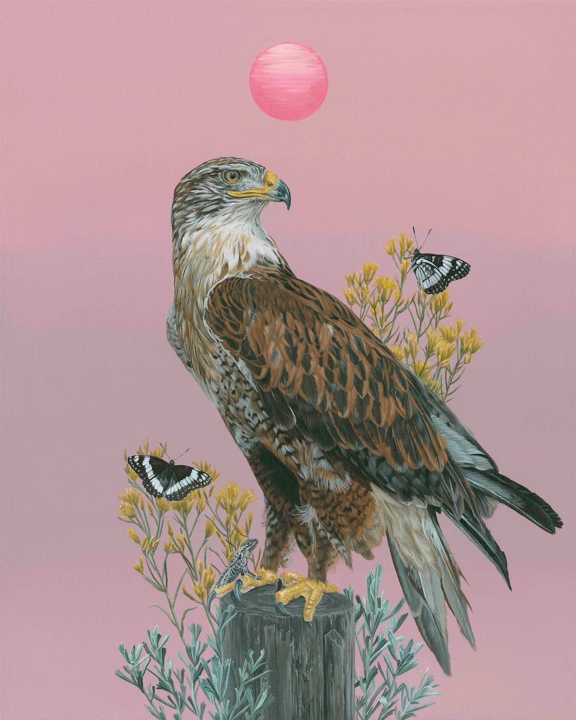 Bekah Zeimetz Art - Wholesale Art Print - "Sage of the Steppe" Reproduction1