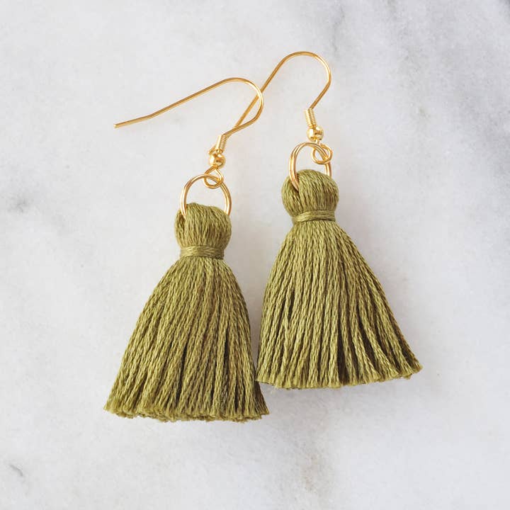 Libby & Smee - Wholesale Tassel earrings - Classic Tassel Earrings - Mini or Long21