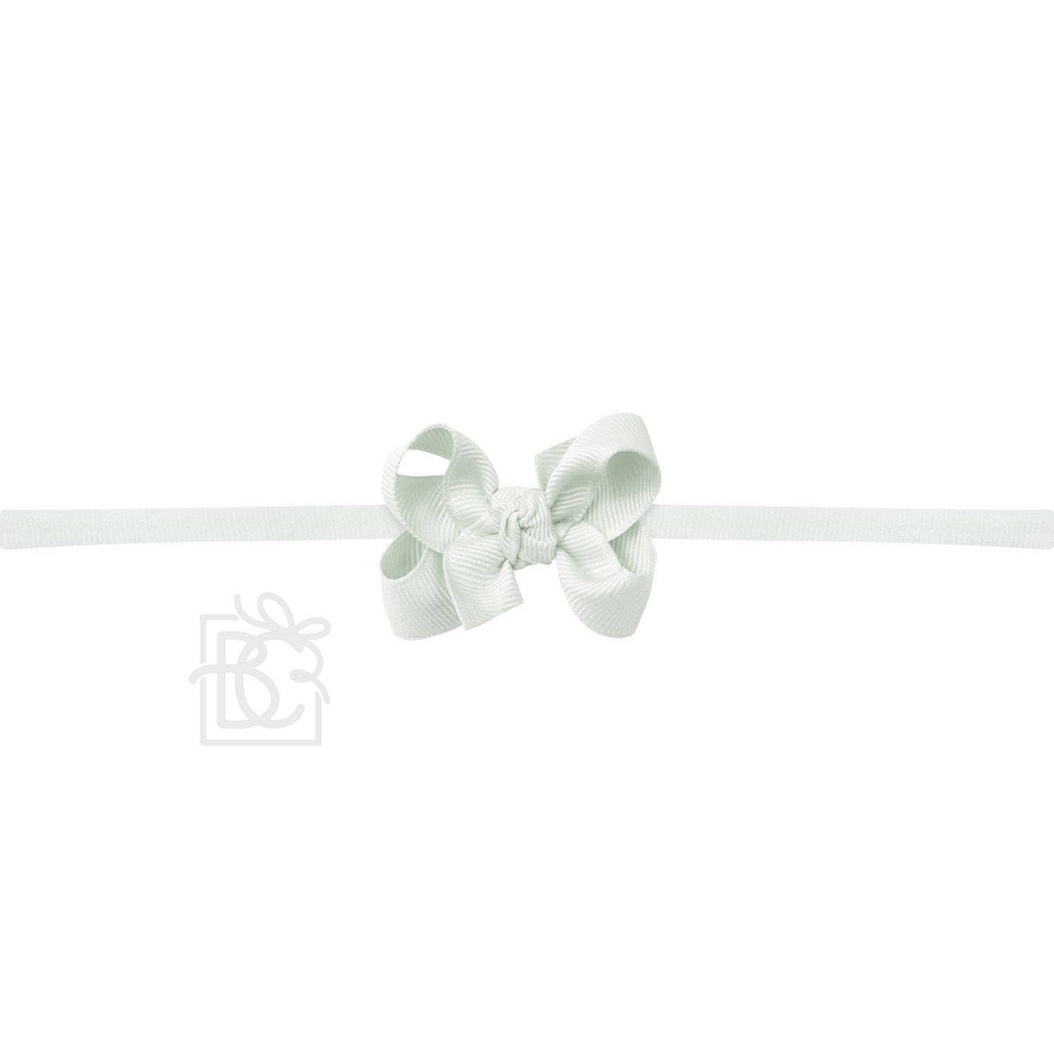 Beyond Creations, LLC - Wholesale Haarband - Kinderen - 1/4" NYLON PANTY MET KENMERKENDE GROSGRAIN-STRIK32