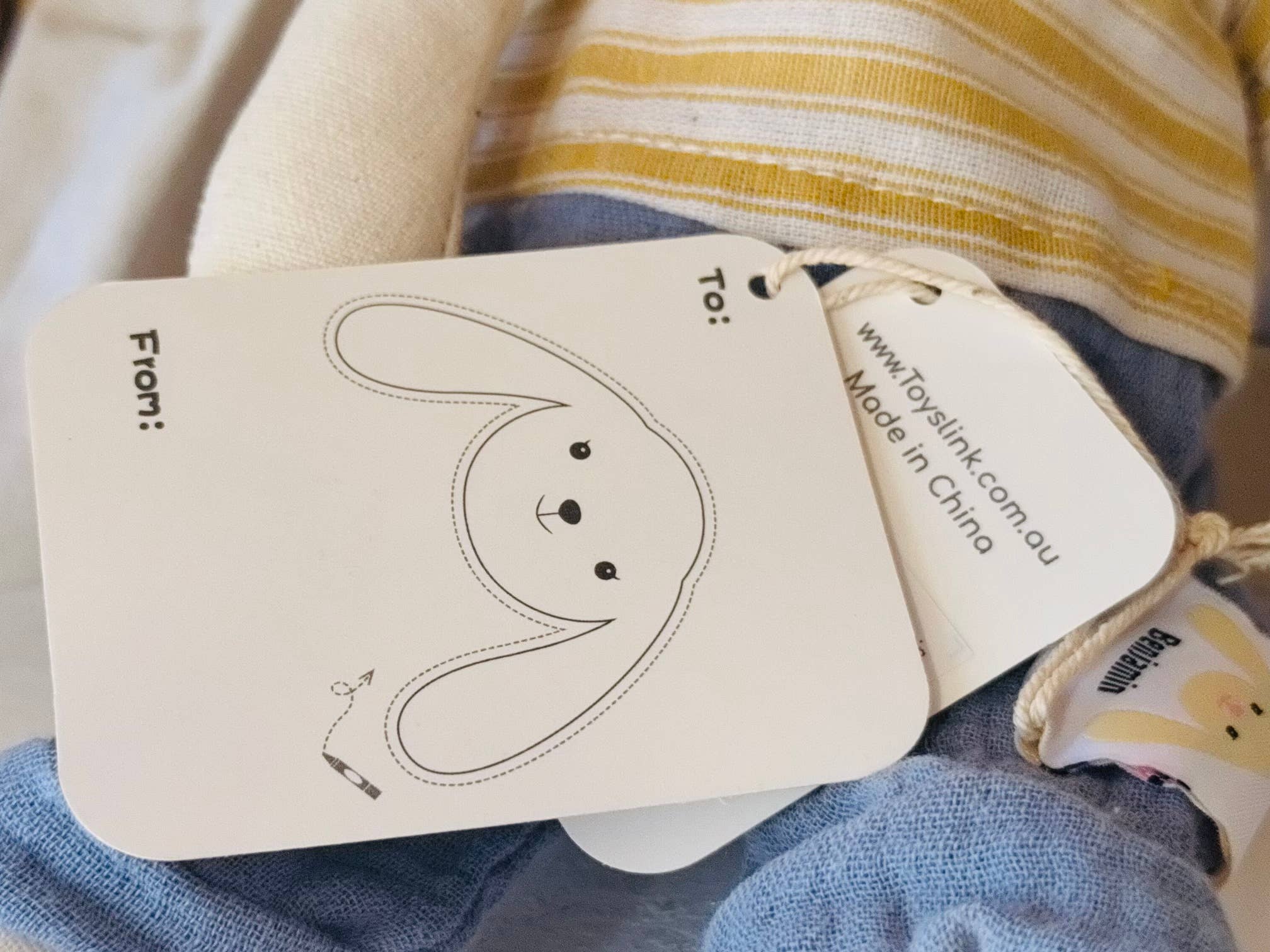 ToysLink - Wholesale Stuffed/plush toy – Kids & baby - Plush Toy Boy Bunny-Benjamin4