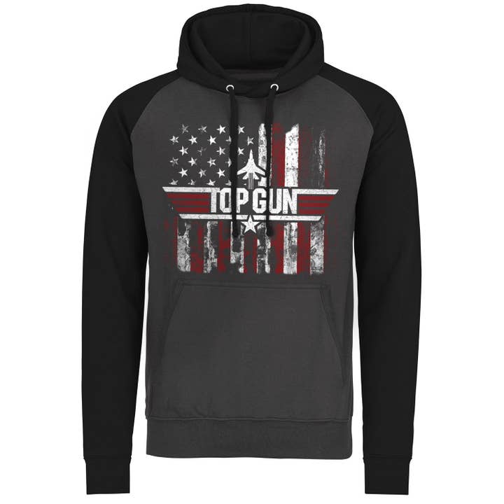 Top Gun - America Baseball Hoodie for wholesale by Hybris Production AB