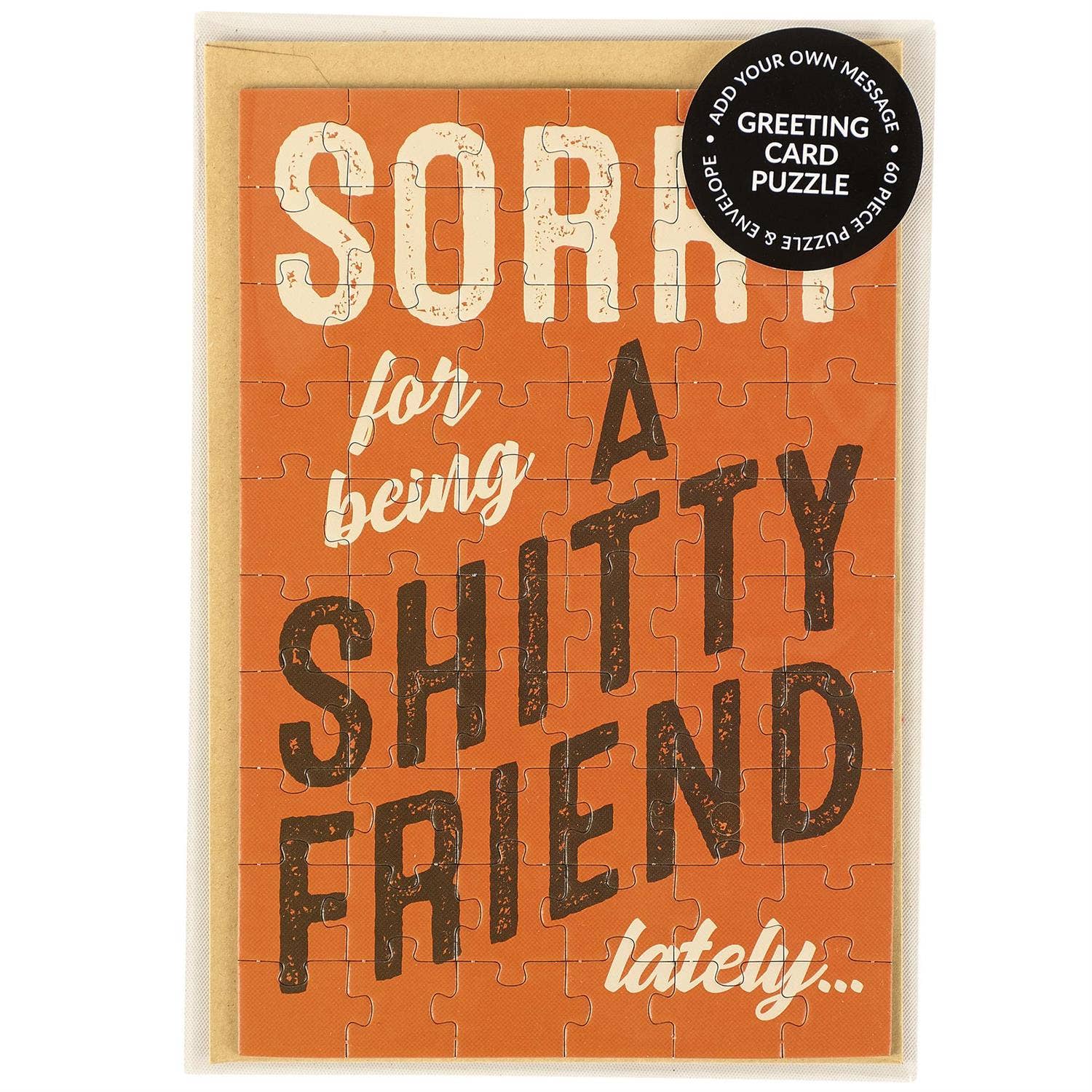 Questionables - Wholesale Everyday Greeting Card - Being A Friend Puzzle Card2