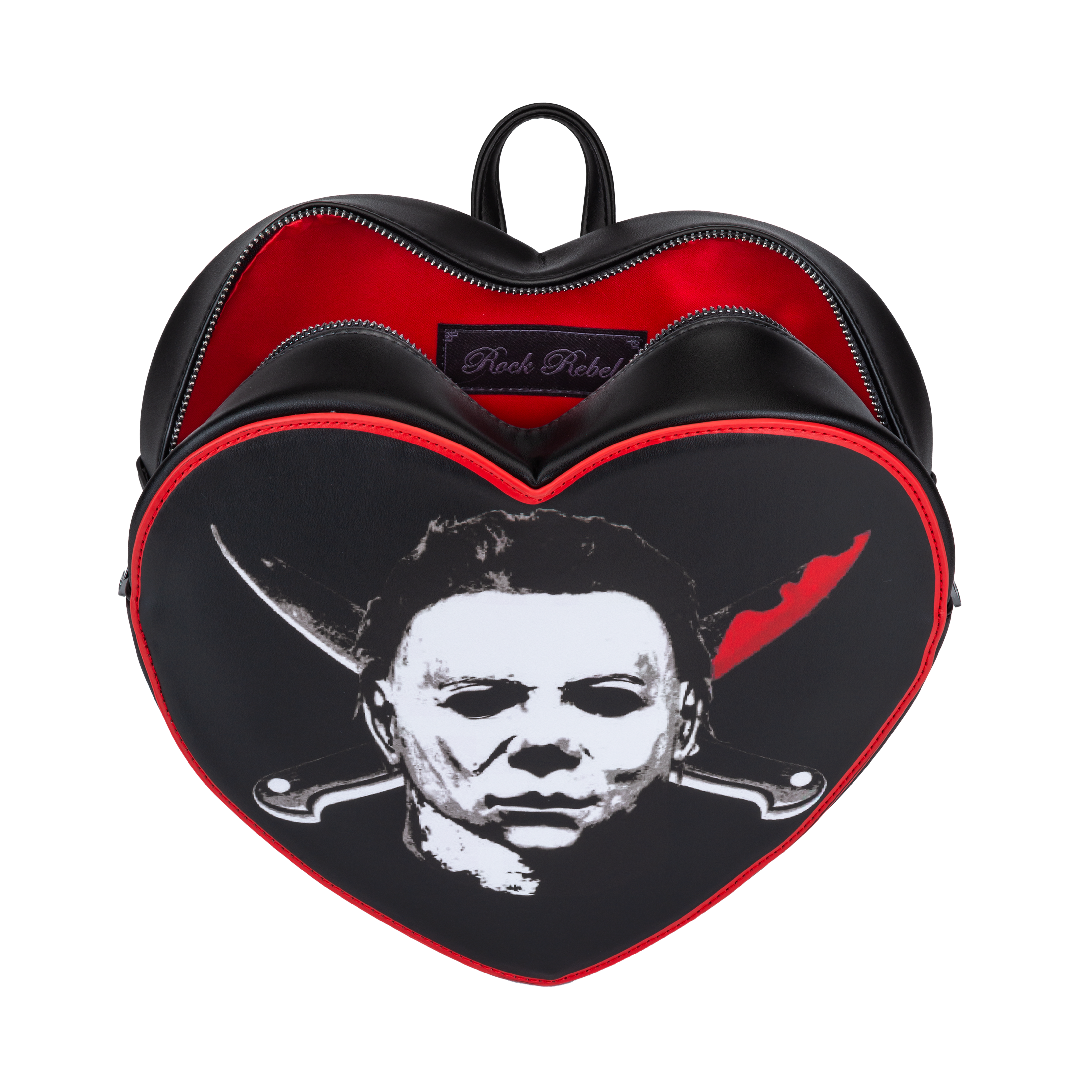 Rock Rebel Shop - Wholesale Backpack - Unisex - Michael Myers Heart Backpack2