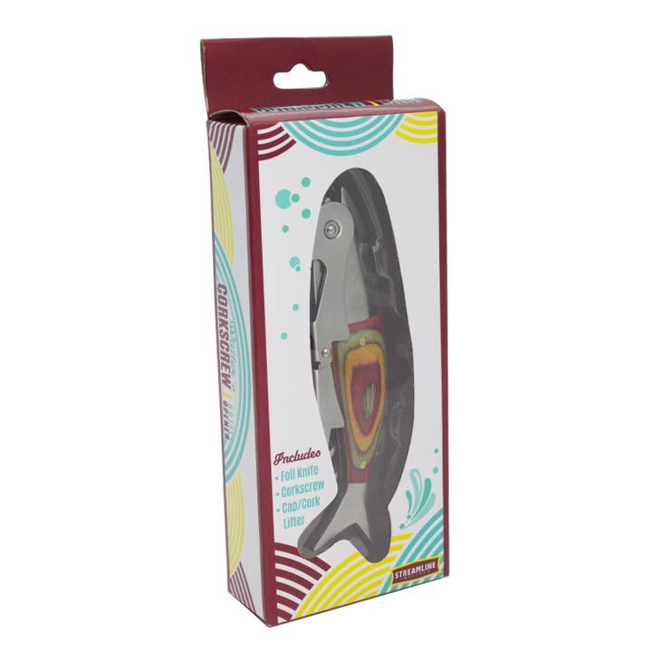 Streamline - Wholesale Bottle/wine opener - Waiter's Corkscrew Fish4