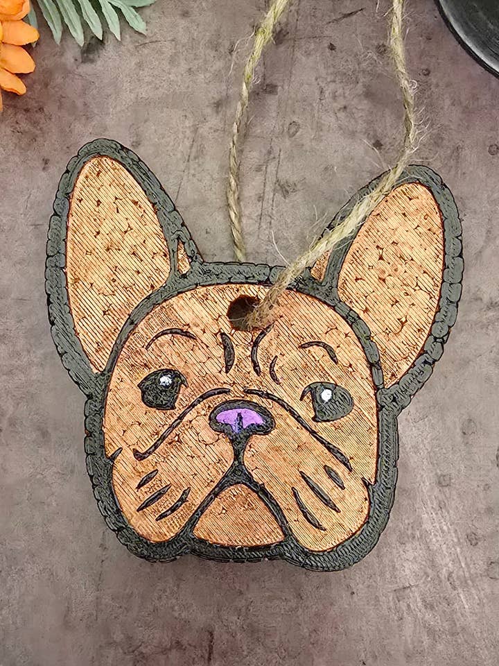 French Bulldog Freshie for wholesale by Southern Scents Fragrances, Inc.