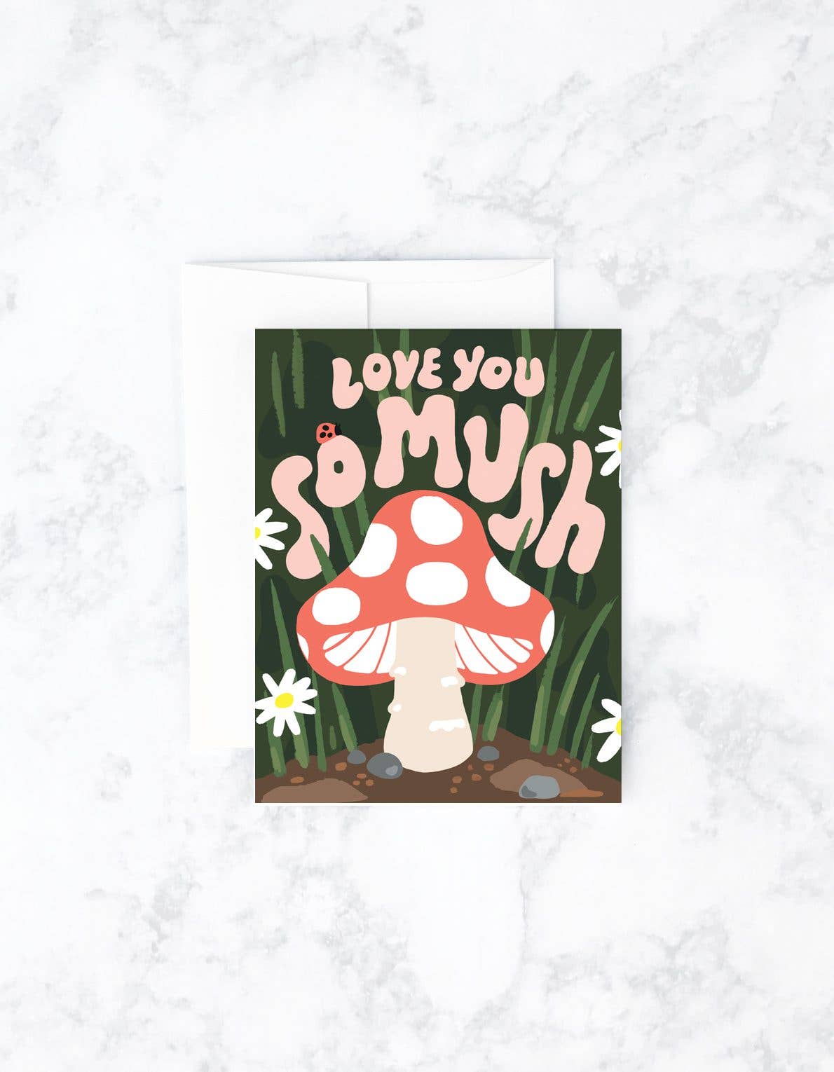 Idlewild Co. - Wholesale Love Card - Love You So Mush Greeting Card1