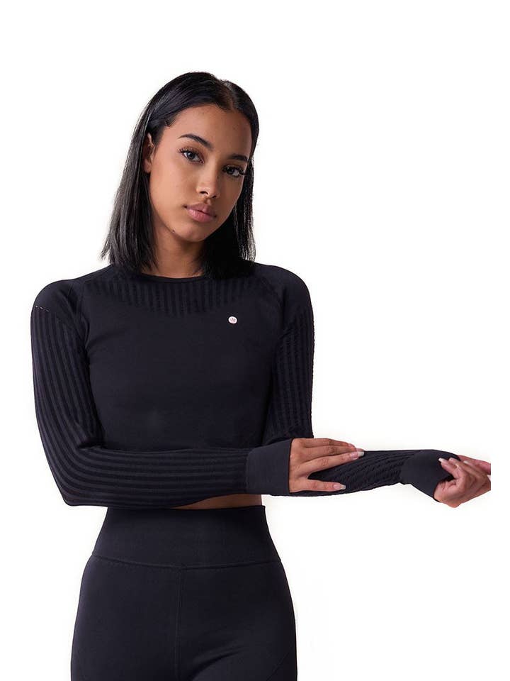 Anaissa - Wholesale Athletic Top - Women's - Seamless 3D sports top, Alisha6