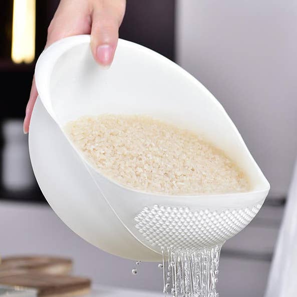 Sieves and Strainers Rice Washing Bowl Strainer Drain Basket for wholesale by VIGOR