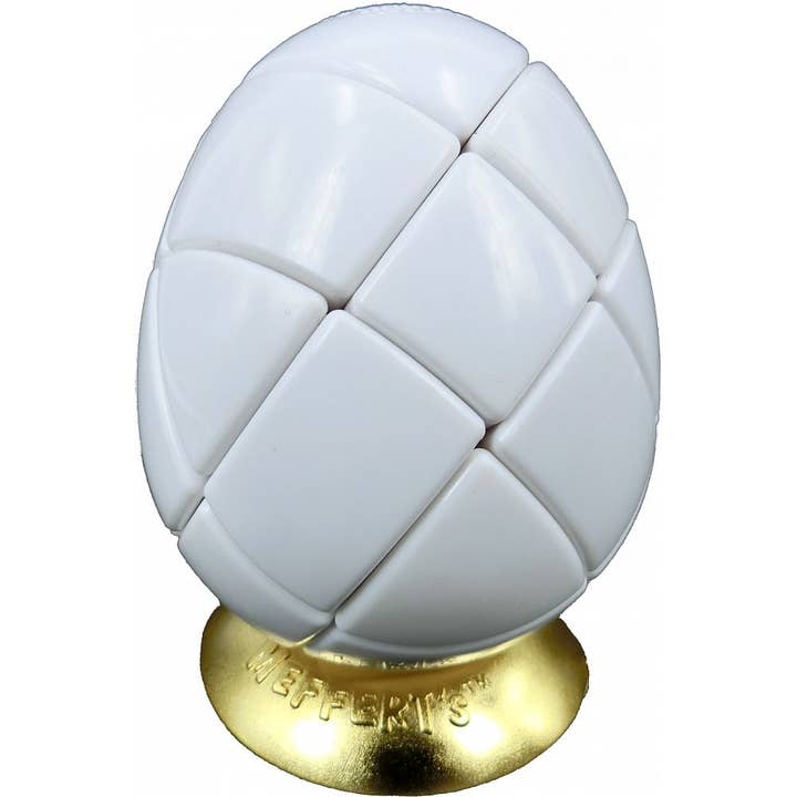 Puzzle Master - Wholesale Puzzle - Adult - Morphegg - White | Meffert's Rotational Puzzles