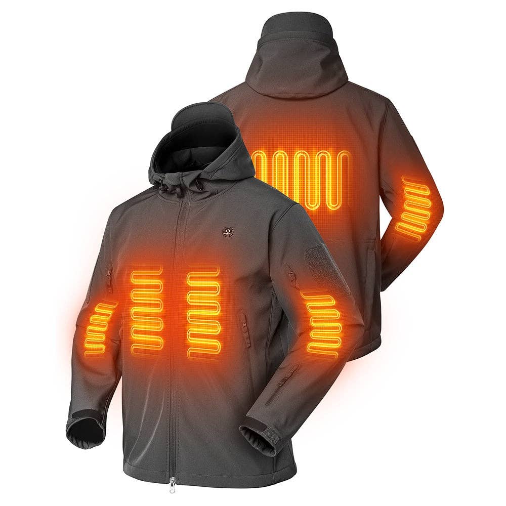 Antarctica Outdoors - Wholesale Jacket - Women's - ANTARCTICA GEAR Heated Jacket for Women, Winter Coat Soft Shell Heating Hood Jacket9