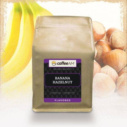 CoffeeAM - Wholesale Ground Coffee - Banana Hazelnut Flavored Coffee