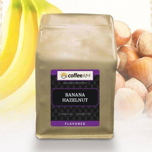 CoffeeAM - Wholesale Ground Coffee - Banana Hazelnut Flavored Coffee0
