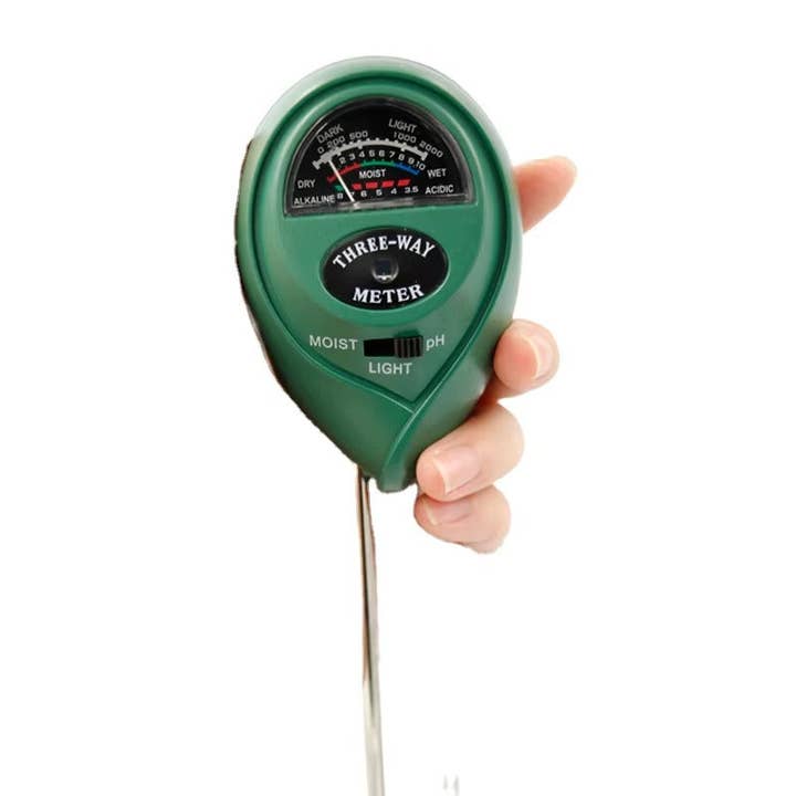 VIGOR - Wholesale Garden Tool - Soil Moisture Meter, Upgraded Stainless Steel Probe Soil pH8