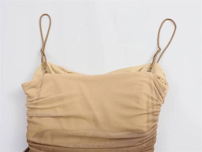 Marayn - Wholesale Dress - Women's - VintageInspired Silk Print Dress Autumns Chic Global Style12