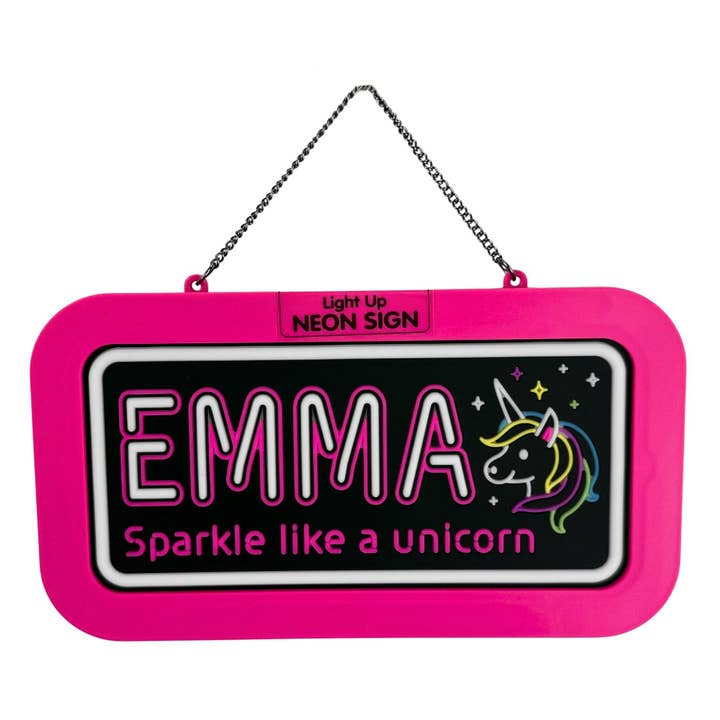 Neon Sign - Emma for wholesale by The H&H Group