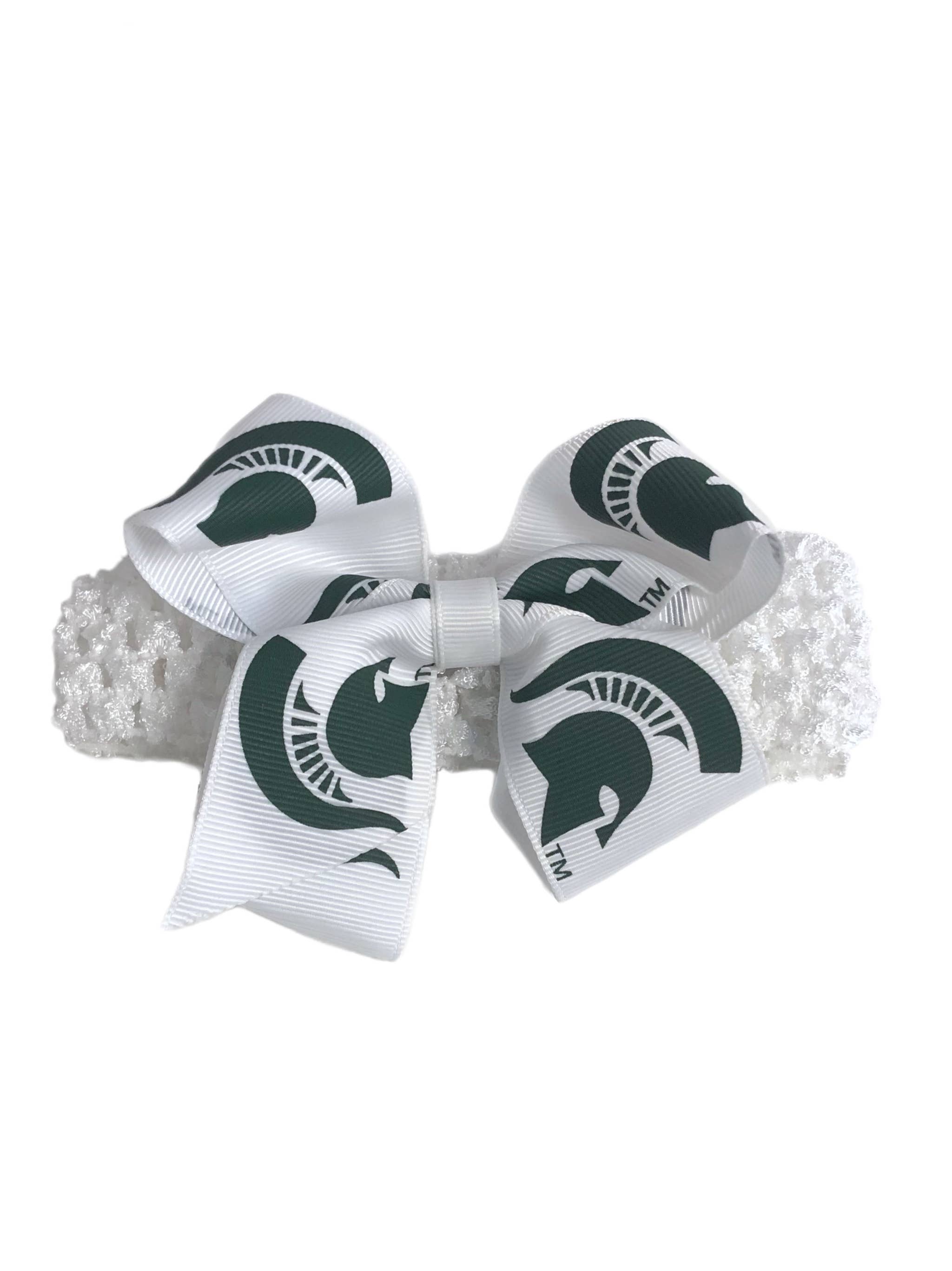 USA Licensed Bows and Accessories – wholesale Fashion headband – women's – Crochet Headband W/ Junior Bow #266