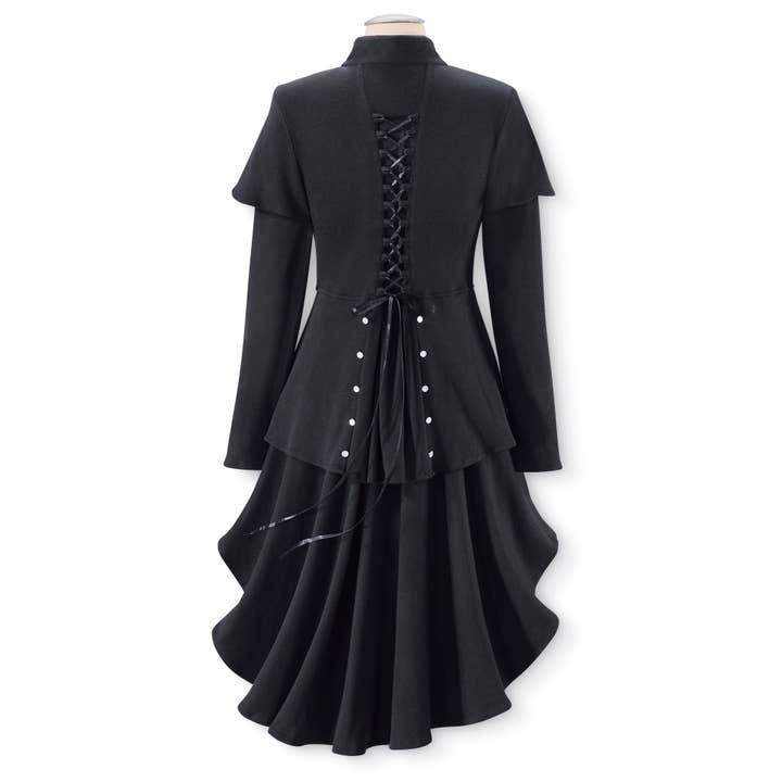 Black Rebecca Tunic #2 for wholesale on Faire1